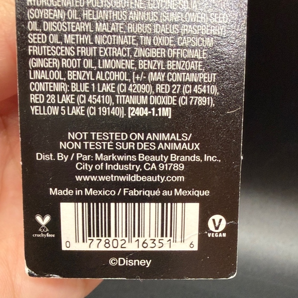 Disney Nightmare Before Christmas Color Changing Lip Oil - Picture 7 of 9
